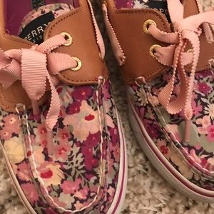 Floral Sperry Top Sider